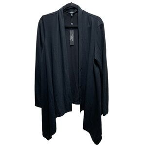 Talbots NWT Black Button Up Cardigan. Size XL.